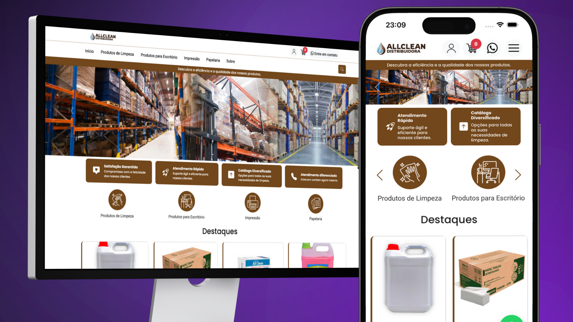 Plataforma B2B completa para Distribuidores e Atacadistas