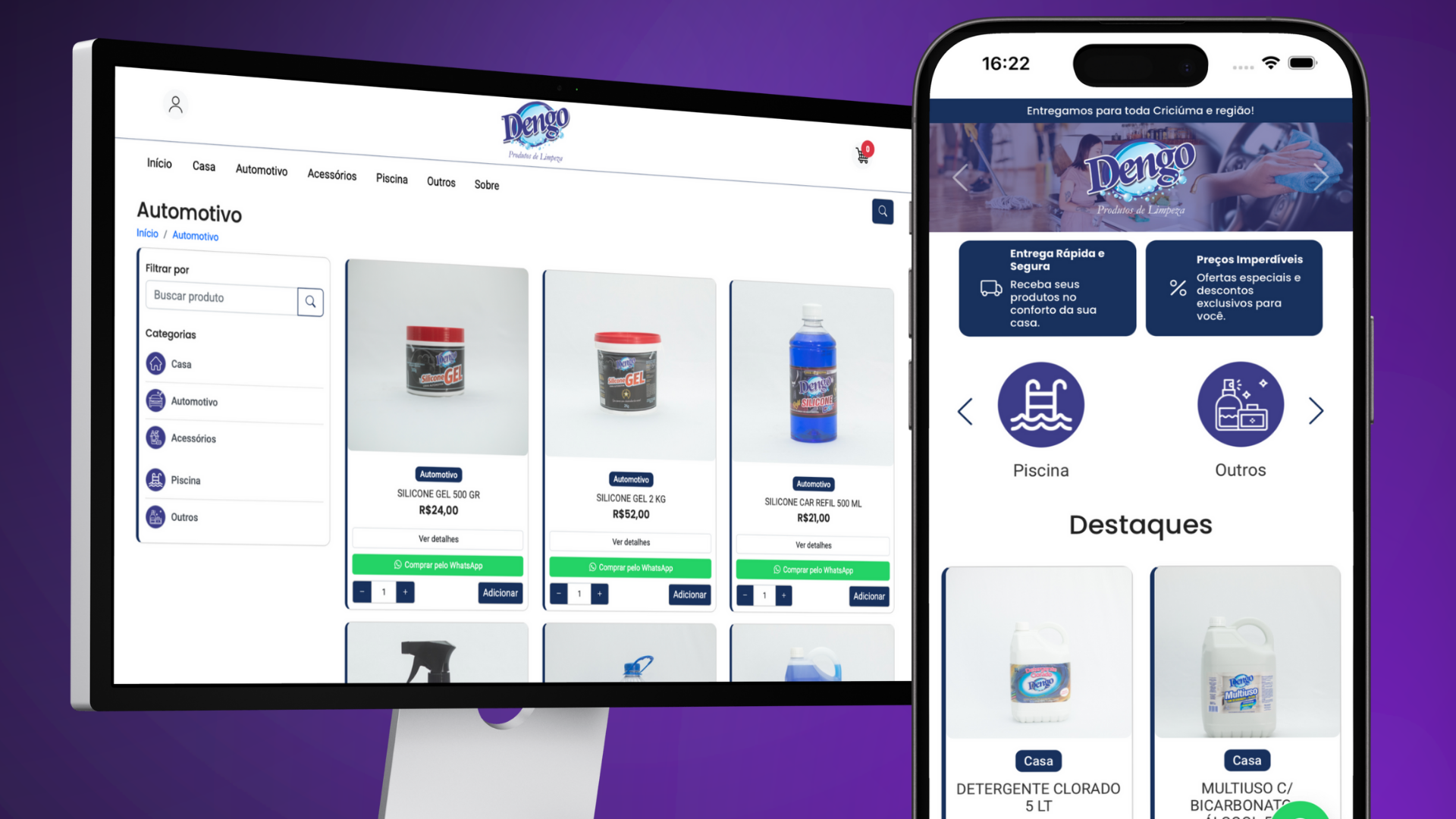 Portal B2B completo para Indústrias e Fabricantes